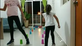 Trabajo aeróbico por medio de juegos de relevos en Casa