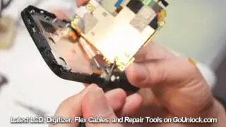 HTC Amaze 4G Rudy Screen Repair Disassemble Take Apart Video Guide