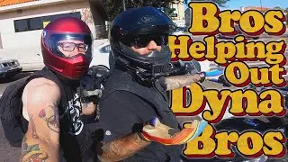 Bros Helping Out Dyna Bros