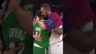 Kyrie Irving Handshakes With Former Teammates #kyrieirving #handshake #teammate #basketball #nba