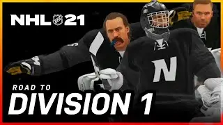 NHL 21 Goalie: Road to D1! (EASHL Gameplay)