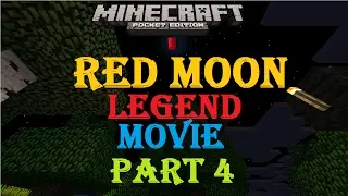 Minecraft film : Zombie Attack & The Legend of The Red Moon | Part 4
