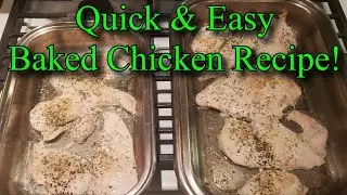 Cooking: Baked Chicken Breasts