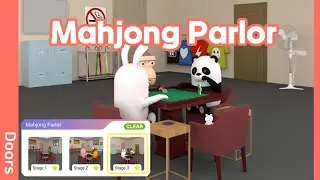 Escape Room Mahjong Parlor Walkthrough (GBFinger Studio) | 脱出ゲーム DOORS 謎解きパズルゲーム集