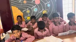Study in smart class#Education #Technology #basicschool #history 