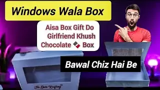 Windows Wala Box Chocolate Box #manufacturs #handmade #konofigiftbox #mrbeast #viralvideo #sweetbox