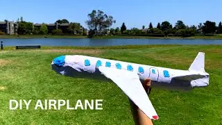 Airplane Craft For Kids ✈️  | DIY Airplane | How to Build an Airplane | Airplane School Activity