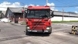 Fire Officials Battle Blaze At Fernandes Industrial Compound