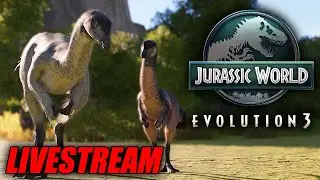 LET'S BUILD THE ULTIMATE DINOSAUR PARK IN JURASSIC WORLD EVOLUTION 3!