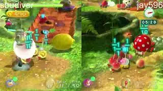 Pikmin 3 Deluxe tropical forest 10840 (4:51 left) by sbudiver and jay596 [WR]