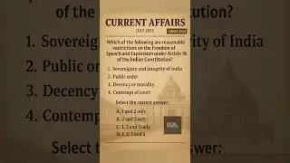 Current Affairs - July 2025 - Q264 #target2026
