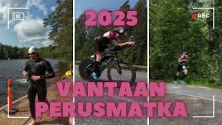 Triathlonpäiväkirja Ep 20 – Vantaan Triathlon Perusmatka 2025 | Matka, kisapäivä ja tulokset