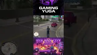 GTA Vice City = Total Chaos😂 |  Mission #6 - Riot Part - 1 | #shorts #gaming #gamingyuga