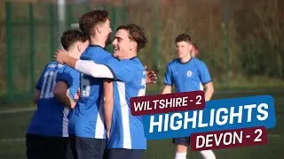 Devon come from behind to draw with Wiltshire | Wiltshire 2 - 2 Devon Highlights