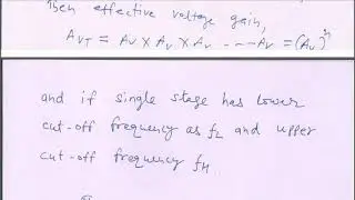 EL301 effect of cascading on gain and bandwidth  MK SONI GPC SAWAIMADHOPUR