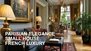 Parisian Elegance in a Small House | Timeless French Interior Design