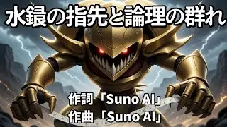 【Snow AI】水銀の指先と論理の群れ【by xAI】#aiアニメーション #ai音楽生成 