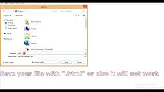How to write html in notepad and run it to see in a browser