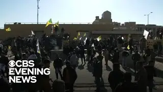 Mob of protesters storm U.S. Embassy in Baghdad