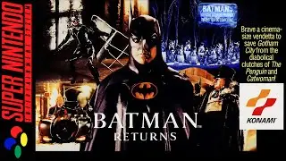 Batman Returns | SNES ( Full Game ) Longplay Playthrough Gameplay - No Commentary