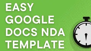 Как создать соглашение о неразглашении (NDA) с использованием шаблонов Google Docs (2020)