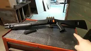 Double eagle m56A tri shot shotgun review and shooting test