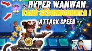 HYPER WANWAN 3 STAR GODSPEED ! SEKALI ULTI AUTO MUSUH RATA ! - Magic Chess