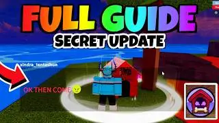 FULL GUIDE To NEW SECRET UPDATE (New NPC, Aura Changes & Hidden Features) in Blox Fruits! ROBLOX