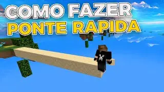 Como Fazer Ponte R&aacute;pida NINJA BRIDGE