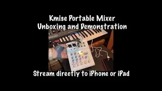 Kmise Mixer COMPLETE TUTORIAL & Musical Demonstration. This mixer is so Quiet. Best one I HAVE used!