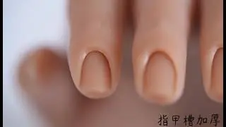 Silicone Practice Hand Flexible Soft Acrylic Nail Art Mannequin Finger Training