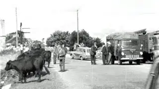 Market Day in the Gaeltacht Village of Casla, Co. Galway, Ireland 1965