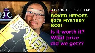 Opening a $375 Boxed Heroes Mystery Comic box!! Did I score a top prize??