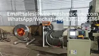 High speed Razor barbed wire machinery#Razor barbed machine production line