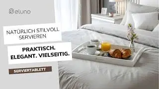 Dieses Bambus-Tablett macht jeden Moment stilvoll!  | eluno