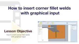 Tutorial NeXus &ndash; Corner Fillet Weld Insertion &ndash; ACCA software
