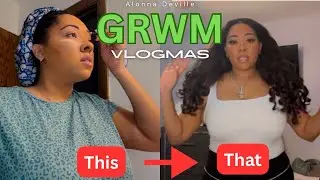 Yule Vlogmas day 20| get ready for the Christmas party with me 