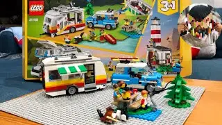 LEGO Creator 31108 Caravan Family Holiday 3 in 1 Set - Lego Speed Build Challenge