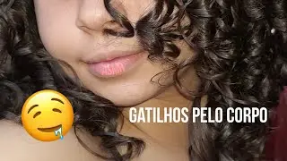 Asmr Body triggers | Gatilhos visuais pelo corpo😴