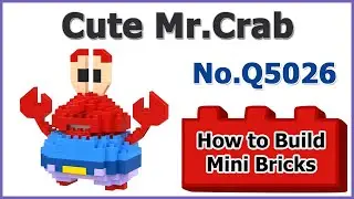 How to Build Mini Blocks Mr.Crab Q5026 Review Instructions Specifications