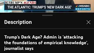 Trump's 'New dark age' the end of Babylon there's no coming back E