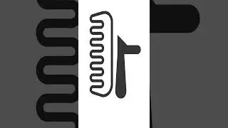 🎨💇&zwj;♂️Comb Drawing and Coloring |Hair Comb|Fun Art for Kids|Men-Women's Accessory |💇&zwj;♂️ #shorts