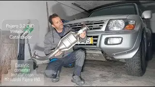 Substituição Catalisador - Mitsubishi Pajero 3.2 DID