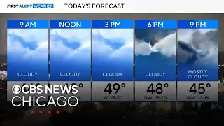 Another cold and blustery day ahead in Chicago