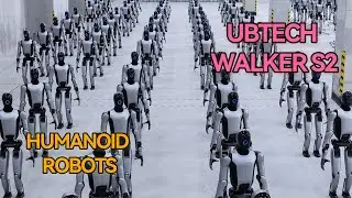 Китайские гуманоидные роботы Ubtech Walker S2 отдают честь и маршируют: в чем заключается послание?
