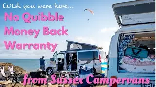 A Camper with Money Back Warranty: Unique to Sussex Campervans UK Drive away Today, Finance 12 years