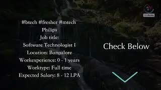 Software Technologist I (Philips)