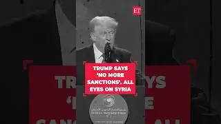 Trump announced he will ease sanctions on Syria to &lsquo;give them a chance of greatness&rsquo;