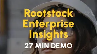 Rootstock Enterprise Insights Demo &ndash; Out-of-the-Box Analytics Dashboards