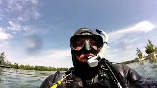 Tauchen Effelder Waldsee bei Null Sicht 07.08.2025